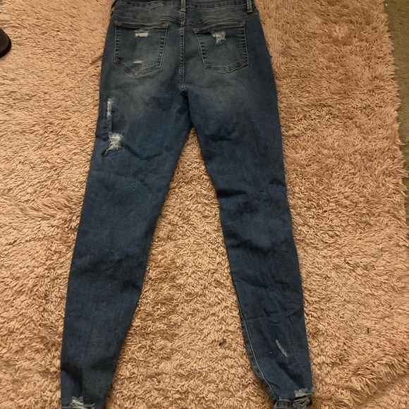 Shein distressed jeans size Small (4) - Picture 4 of 5